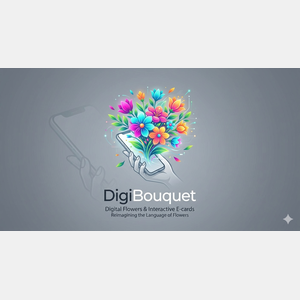 Your first  Digital Bouquet  To lover