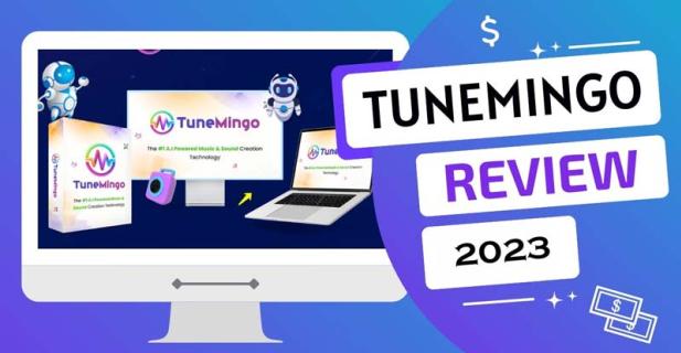 TuneMingo Review 2023 – Features, Bonuses & Prices - Startup logo and branding