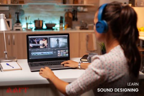 B.Sc. Sound Design Course - Startup logo and branding