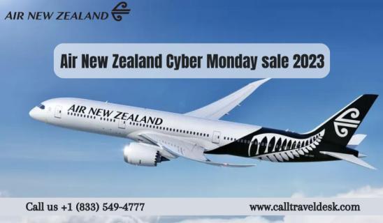 Air New Zealand Cyber Monday sale - Startup logo and branding