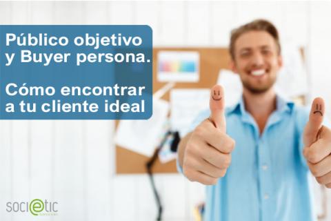 Público objetivo y Buyer persona. Cómo encontrar a tu cliente ideal - Startup logo and branding